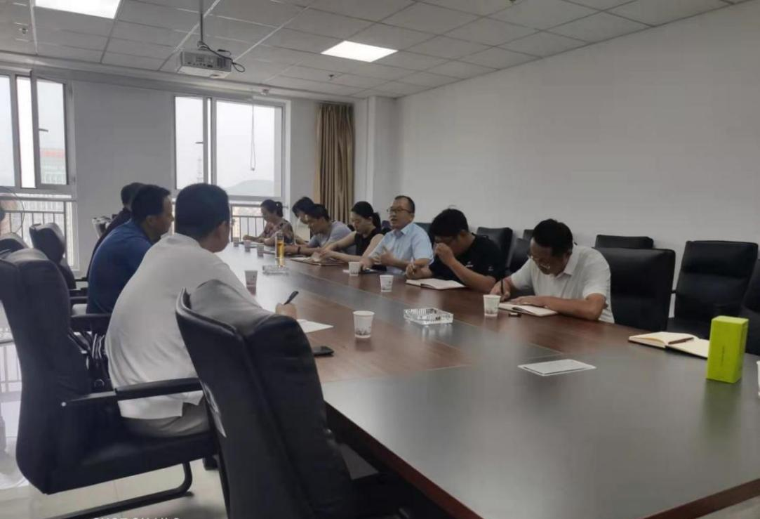 陜西水環(huán)境工程勘測設計研究院來(lái)涇東設計公司考察交流(圖1)